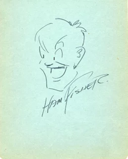 Ham Fisher autograph