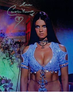 Caroline Munro autograph