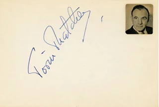 Torin Thatcher autograph