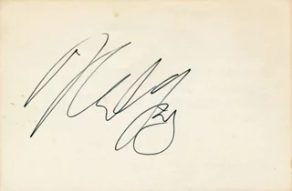 Neil Young autograph
