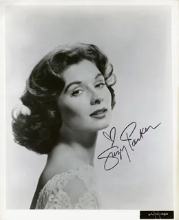 Suzy Parker autograph