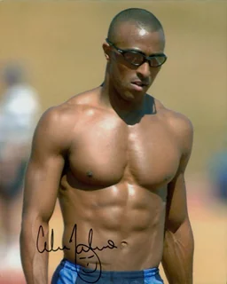 Colin Jackson autograph