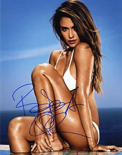 Jessica Alba autograph