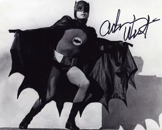 Adam West autograph