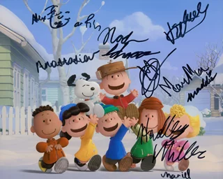 The Peanuts Movie autograph