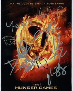 The Hunger Games autograph