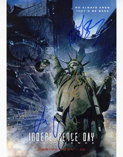 Independece Deay: Resurgence autograph