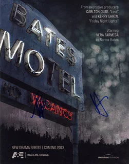 Bates Motel autograph