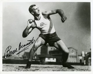 Bruce Bennett autograph