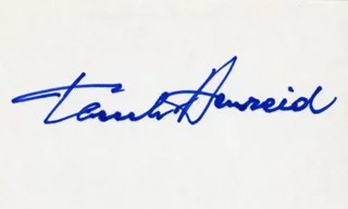 Paul Henreid autograph