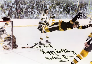 Bobby Orr autograph