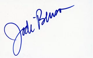 Jodi Benson autograph