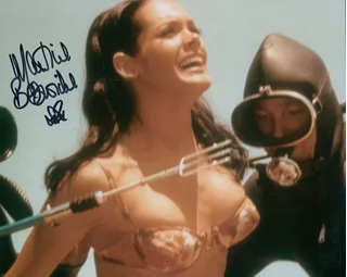 Martine Beswick autograph