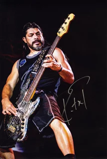Robert Trujillo autograph