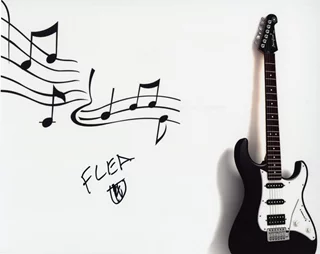 Flea autograph