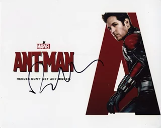 Paul Rudd autograph