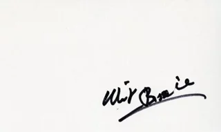 Whit Bissell autograph