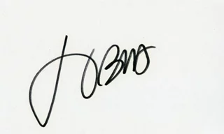 Jimmy Buffett autograph