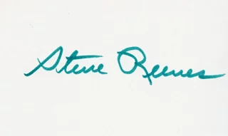 Steve Reeves autograph
