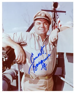 Ernest Borgnine autograph