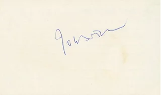 John Betjeman autograph