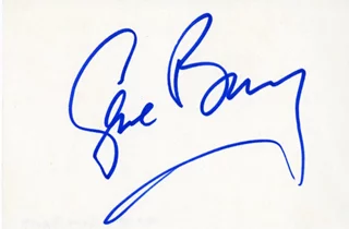 Gene Barry autograph