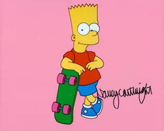 Nancy Cartwright autograph