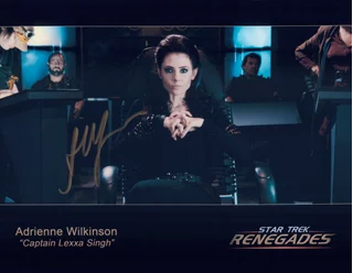 Adrienne Wilkinson autograph