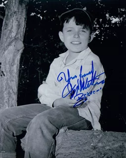 Jerry Mathers autograph