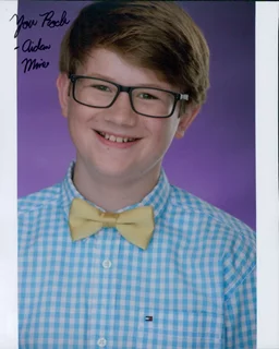 Aidan Miner autograph