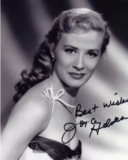 Joyce Holden autograph
