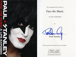 Paul Stanley autograph