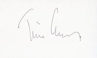 Tim Curry autograph