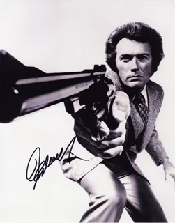 Clint Eastwood autograph
