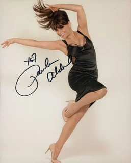 Paula Abdul autograph