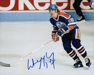 Wayne Gretzky autograph
