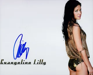 Evangeline Lilly autograph