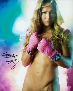Ronda Rousey autograph