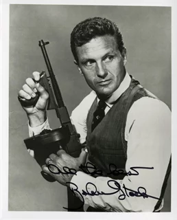 Robert Stack autograph