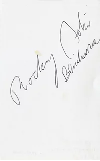Rocky Aoki autograph