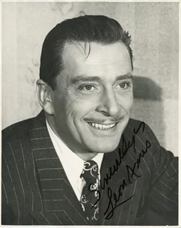 Leon Ames autograph
