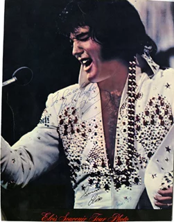Elvis Presley autograph