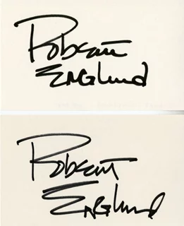 Robert Englund autograph