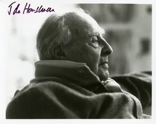 John Houseman autograph