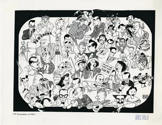 Al Hirschfeld autograph