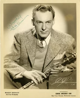 Woody Herman autograph