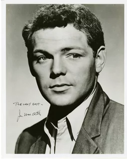 James MacArthur autograph