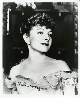 Helen Hayes autograph