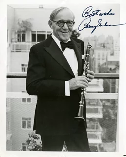 Benny Goodman autograph