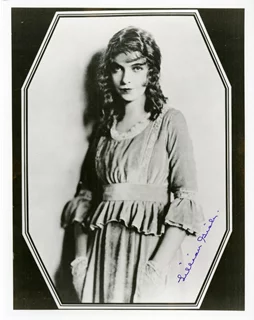 Lillian Gish autograph